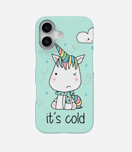 It's Cold Unicorn Case