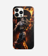 MS Dhoni On Fire Phone Case