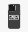 Martial Art Protects People Silicone Phone Case