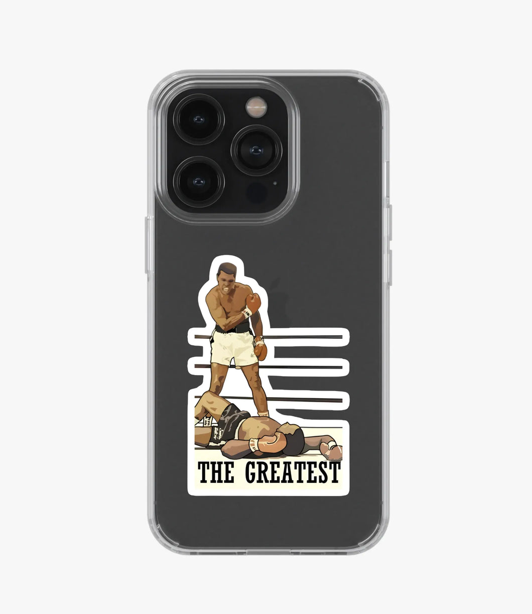 Muhammad Ali The Greatest Boxer Silicone Phone Case