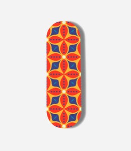 Orange Mandala Print Pop Slider