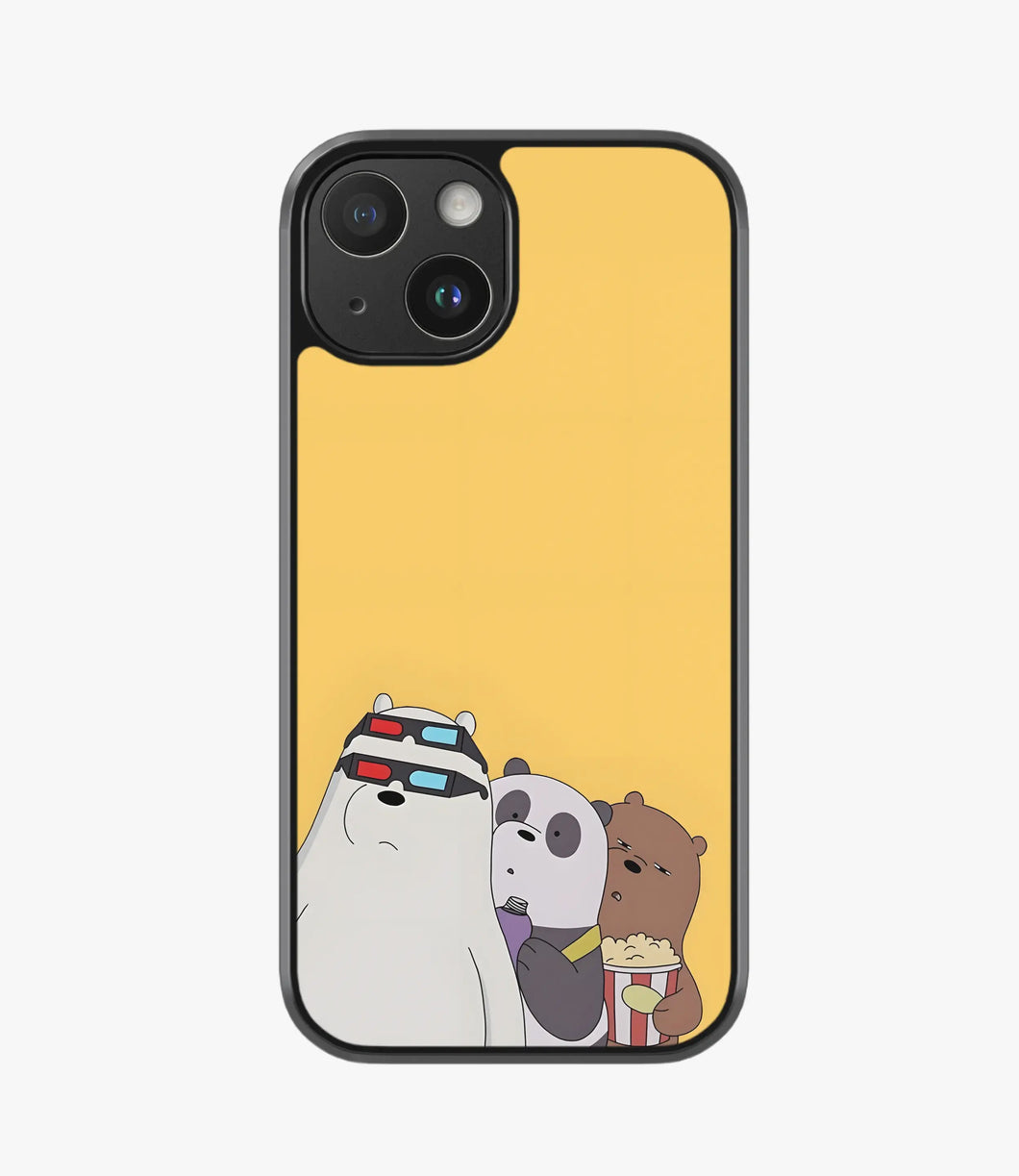 Panda Movie Gang Hybrid Matte Case