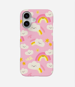 Pastel Rainbow Cloud Hard Case