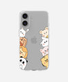 Peek a Boo Pals Clear Silicone Phone Case