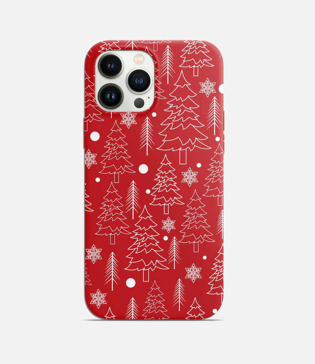 Pine Pallet Christmas Hard Phone Case