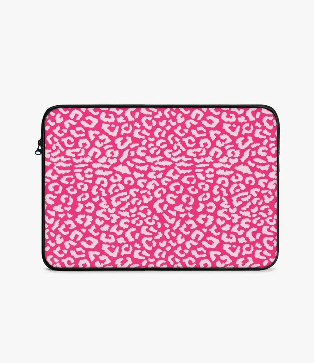 Pink Leopard Print Laptop Sleeve