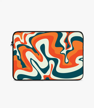 Load image into Gallery viewer, Psychedelic Retro Wave Laptop Sleeve
