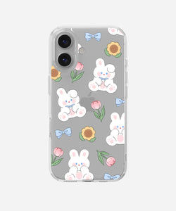 Puffy Pals Clear Silicone Phone Case