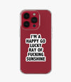 Ray Of Sunshine Clear Silicone Phone Case