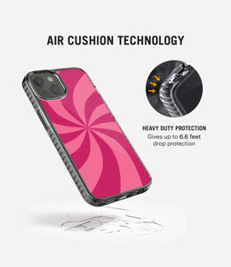 Red Swirl Y2K Stride 2.0 Phone Case
