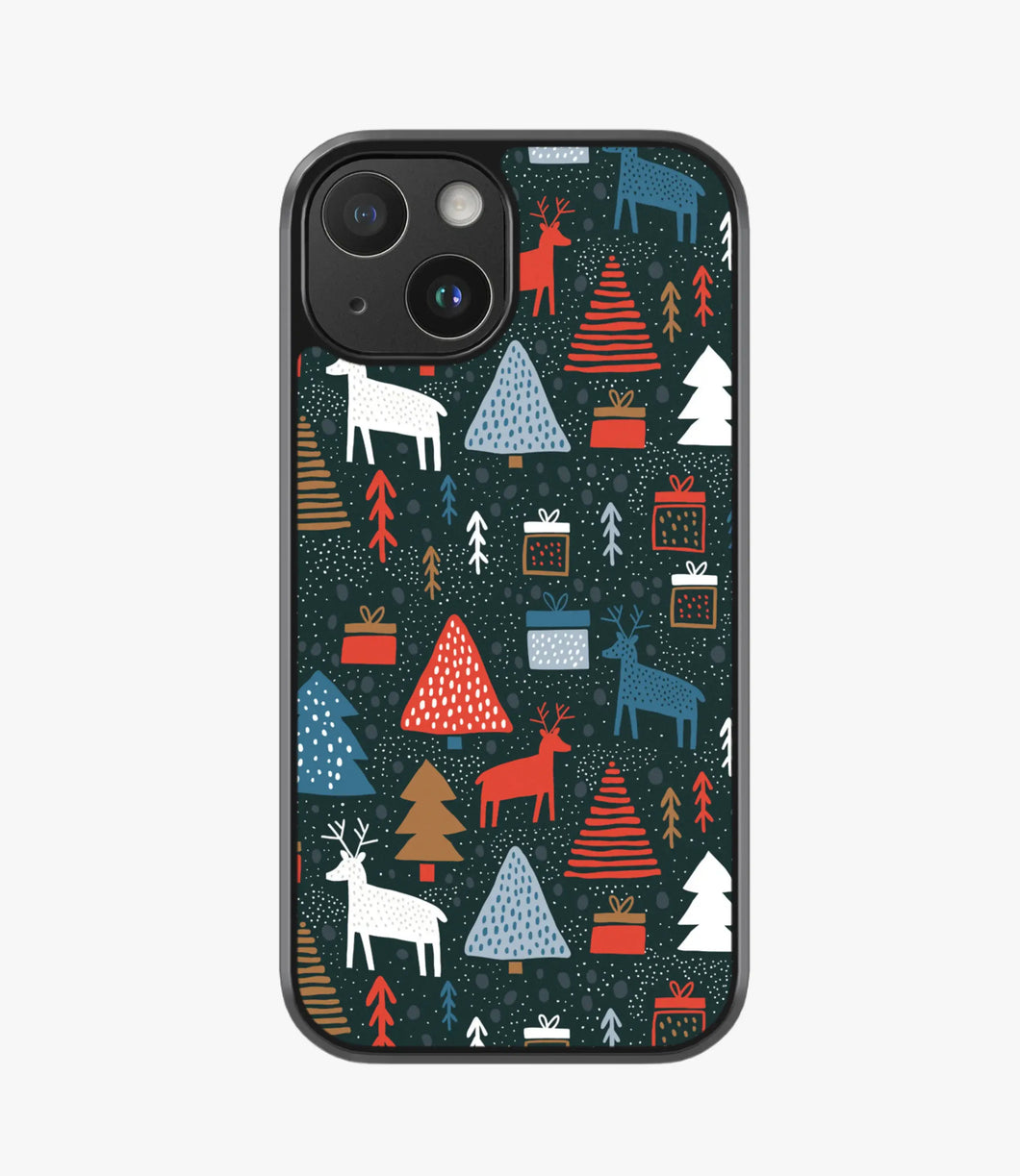 Reindeer & Gifts Hybrid Matte Case