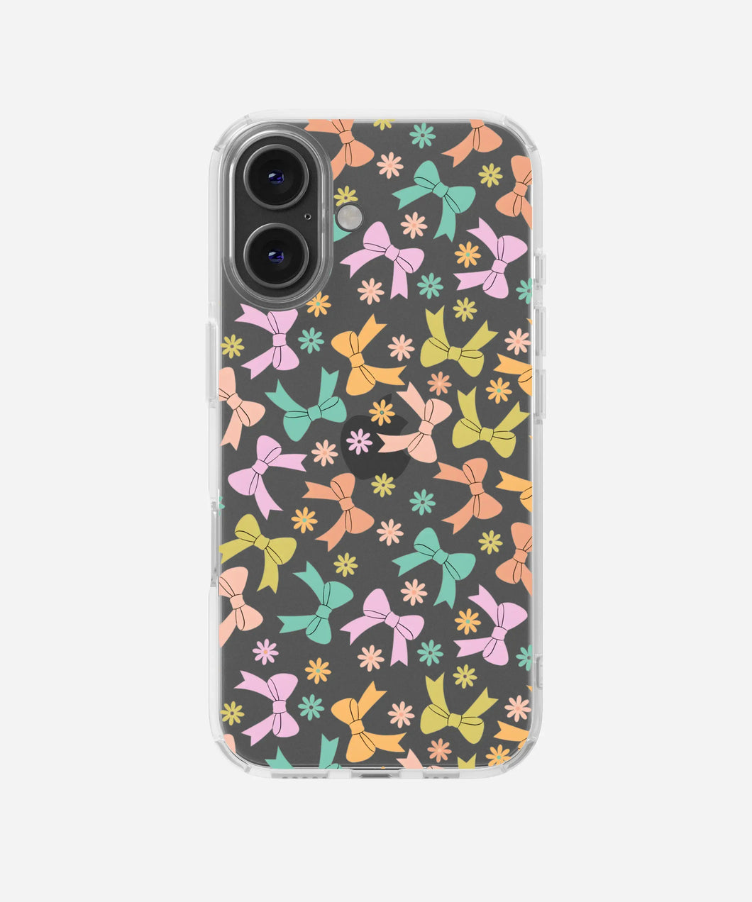 Ribbon Dreams Clear Silicone Phone Case