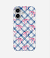 Rock Blue Bowtie Hard Case