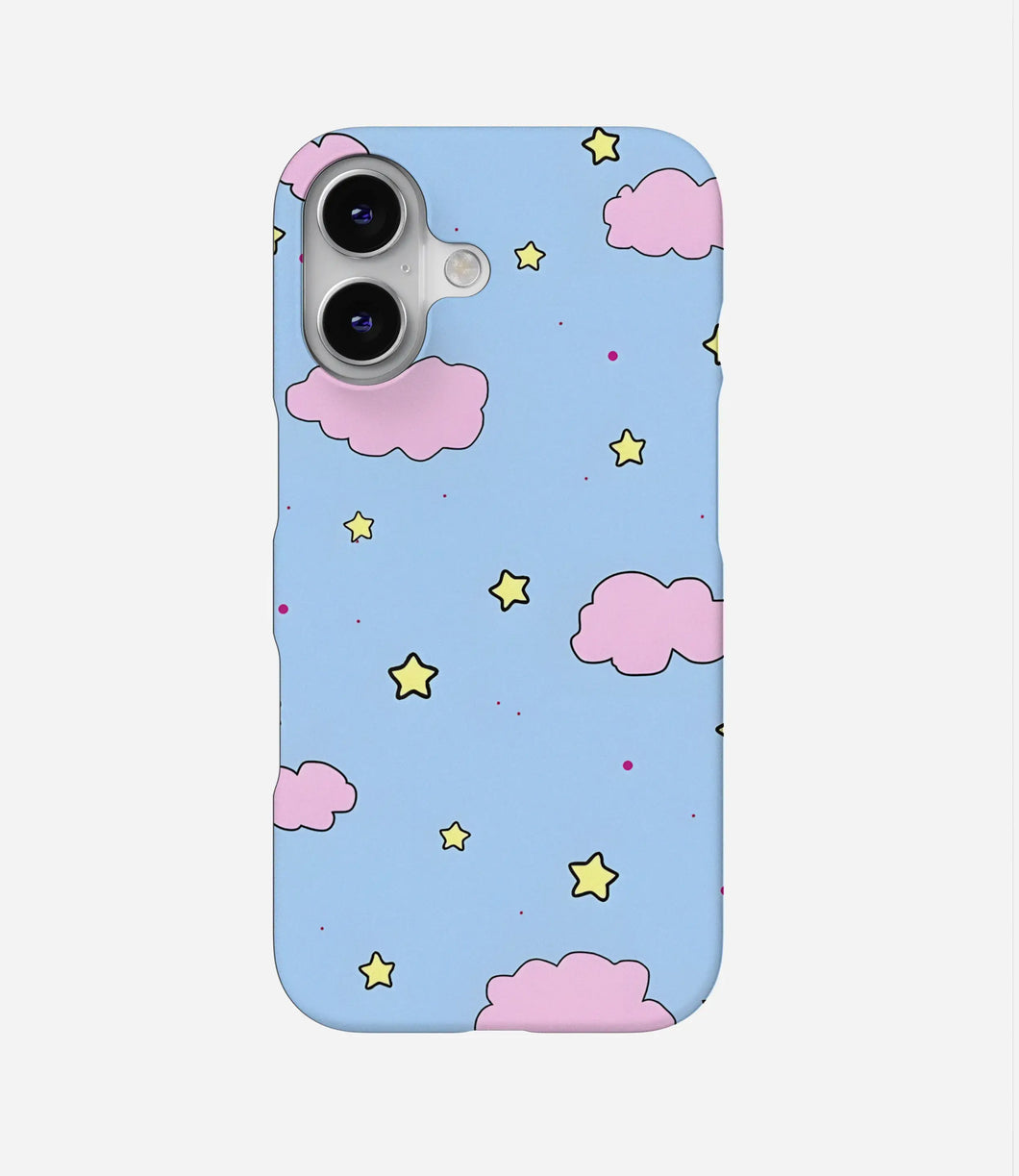 Sky Blossom Stars Hard Case