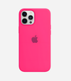 Hot Pink Soft Silicone iPhone Case