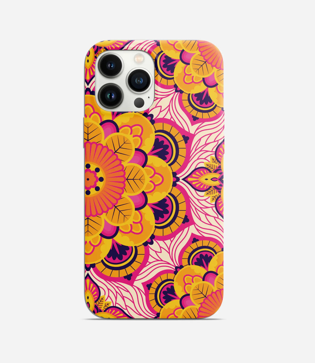 Spiritual Strokes Mandala Print Case