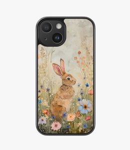 Springtime Bunny Haven Hybrid Matte Case