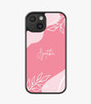 Springtime Splendor Custom Name Hybrid Matte Case