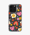 Stationary Sticker Silicone Case