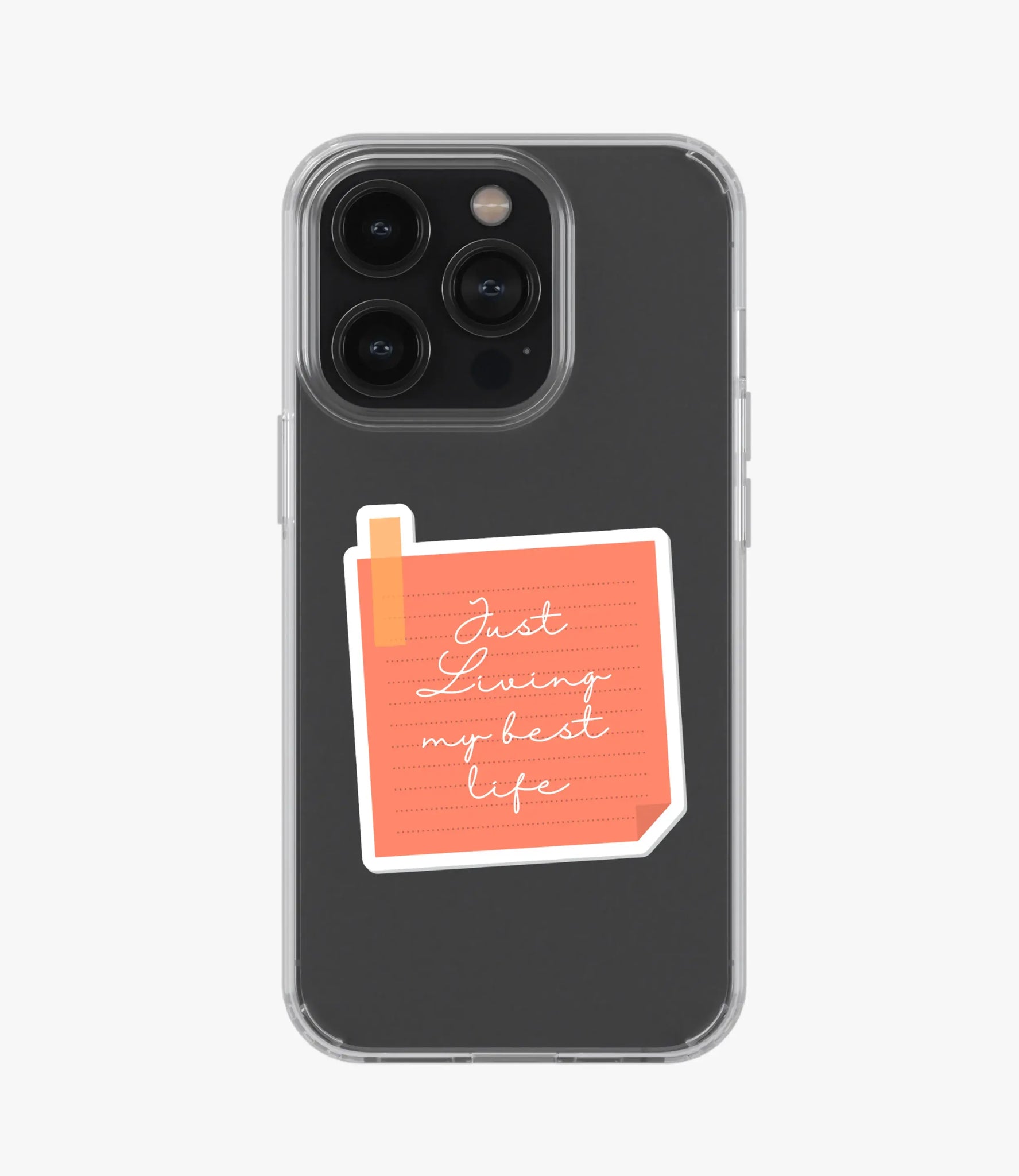 Sticky Handwritten Custom Note Silicone Case by The Case Company