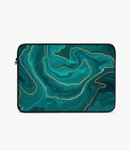 Turquoise Marble Laptop Sleeve