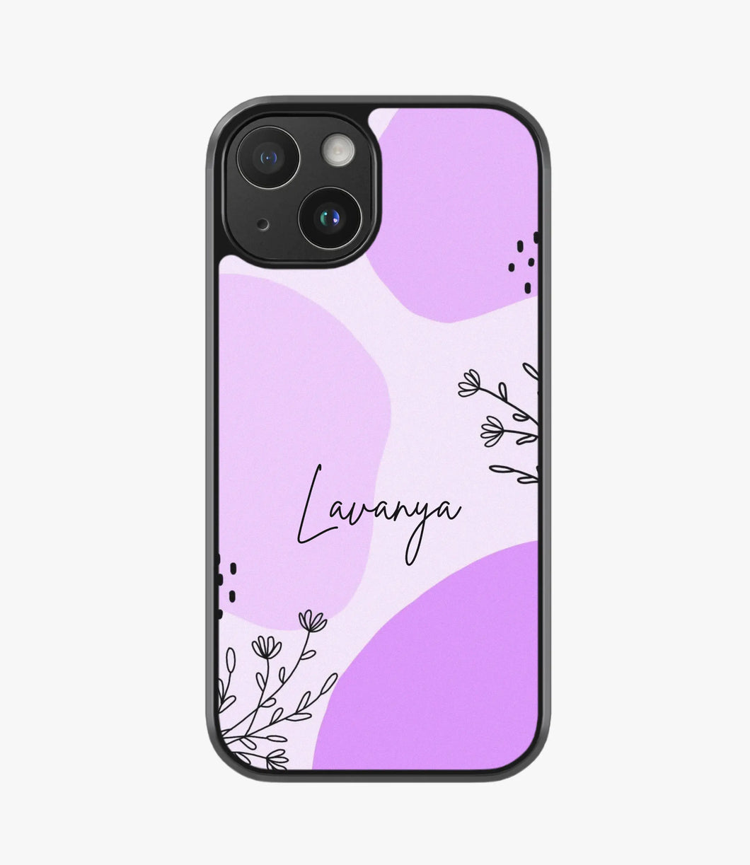 Wildflower Custom Name Hybrid Matte Case