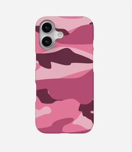 Wine Berry Camo Case