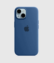 Load image into Gallery viewer, Solid Winter Blue Soft Silicone iPhone Case
