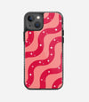 Red/Pink Retro Swirl Y2K Stride 2.0 Phone Case