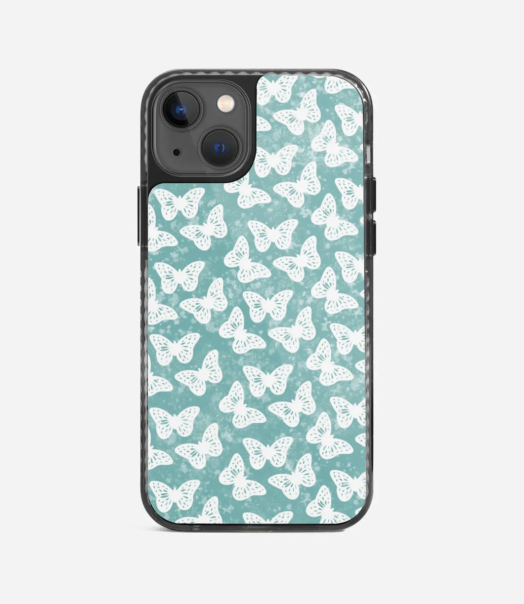 Tie Dye Turquoise Butterfly Y2K Stride 2.0 Phone Case