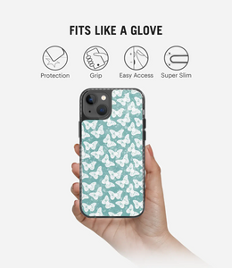 Tie Dye Turquoise Butterfly Y2K Stride 2.0 Phone Case