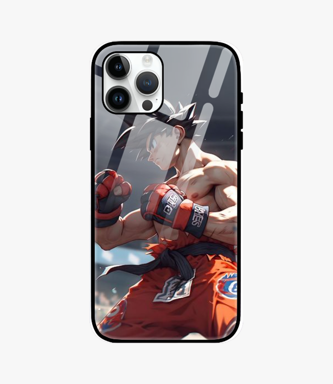 Goku Power Metal Case for iPhone 14 Pro Max