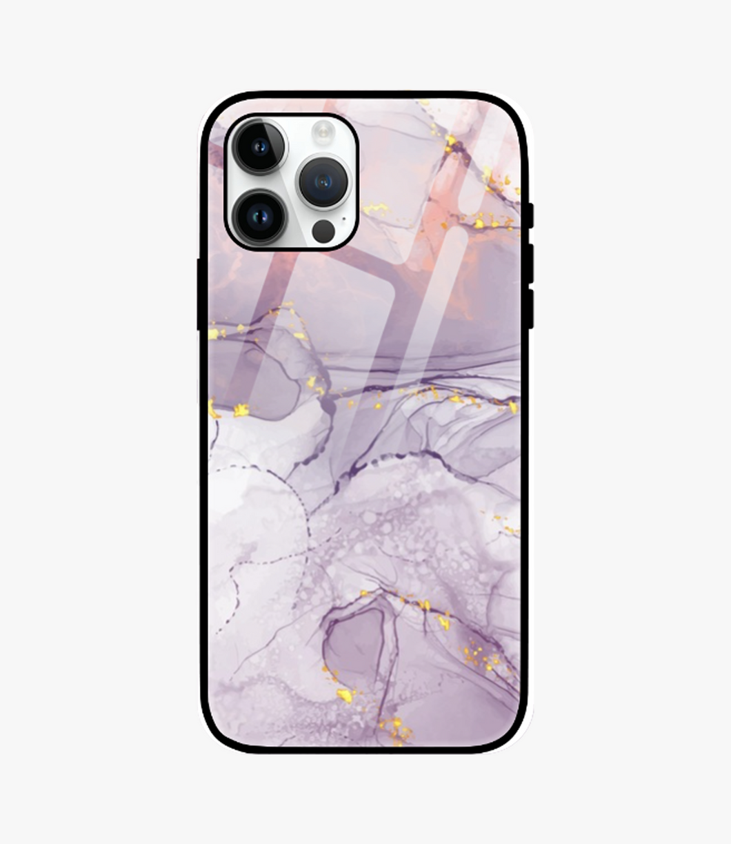 Venus Marble Glass Case for iPhone 14 Pro Max