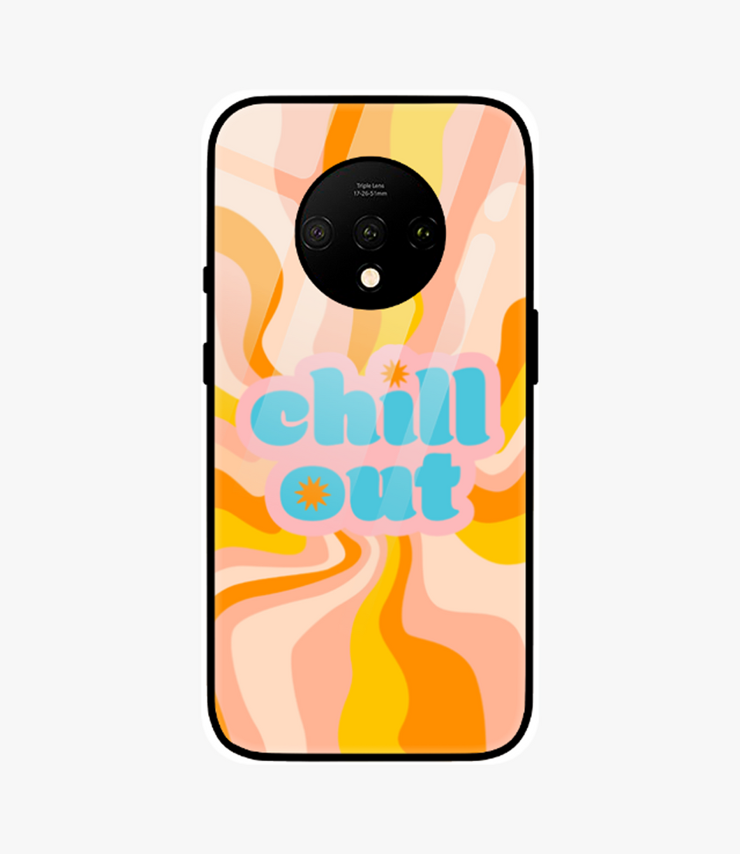 Chill Out Glass Case for Oneplus 7T