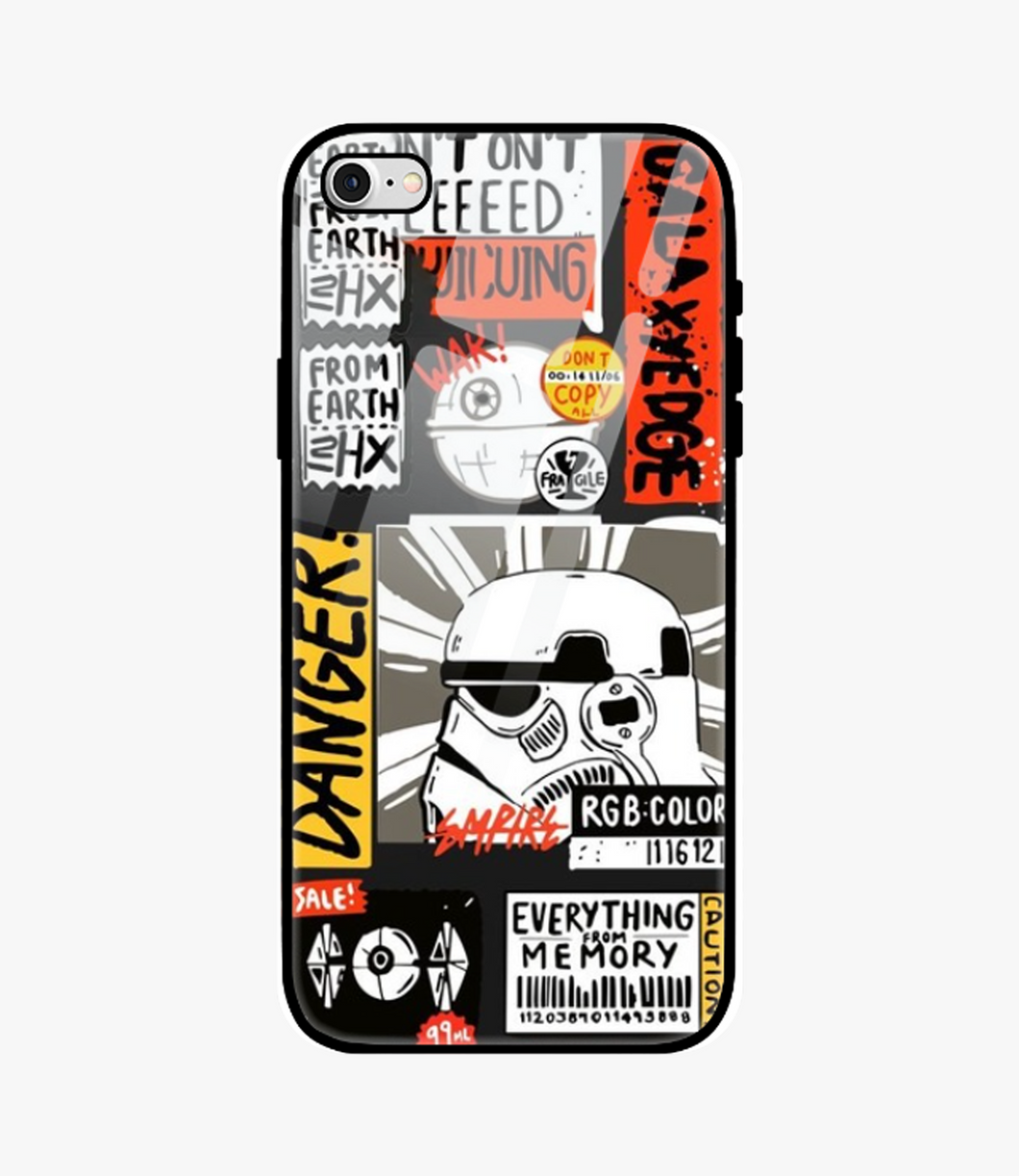 Darth Vader Glass Case for iPhone 7