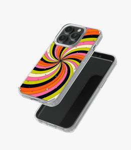 Retro Star Swirl Silicone Case