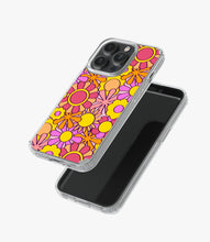 Load image into Gallery viewer, Retro Flower Power Floral Silicone Case
