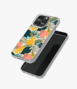 Beautiful Tropical Tree Leaves Silicone Case