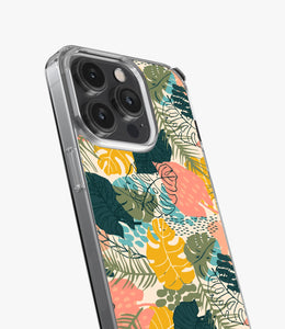 Beautiful Tropical Tree Leaves Silicone Case