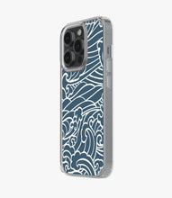 Load image into Gallery viewer, Ocean Waves Pattern Silicone Case
