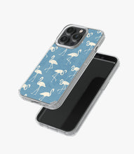 Load image into Gallery viewer, Tropical Flamingo Print Silicone Case
