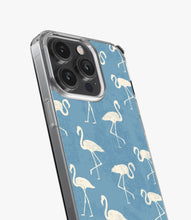 Load image into Gallery viewer, Tropical Flamingo Print Silicone Case
