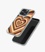 Load image into Gallery viewer, Y2k Choco Brown Heart Silicone Case
