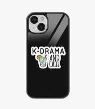 Load image into Gallery viewer, K-Drama And Chill Glass Case
