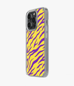 Zebra Purple/Yellow Silicone Case