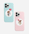 Polka Dot Couple Case