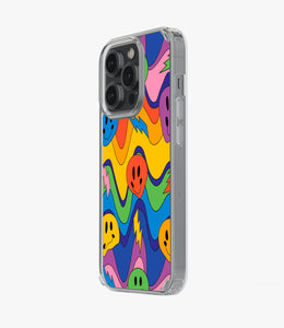 Wavy Colorful Smiley Silicone Case