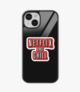 Netflix And Chill Glass Case