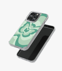 Sea Mist Butterfly Y2K Silicone Case