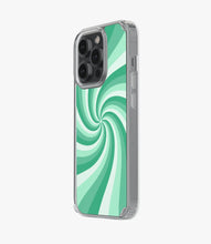 Load image into Gallery viewer, Y2K Minty Fresh Spiraling Silicone Case
